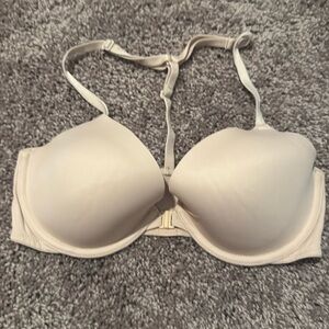 PINK Victoria’s Secret Front Clasp Bra Nude